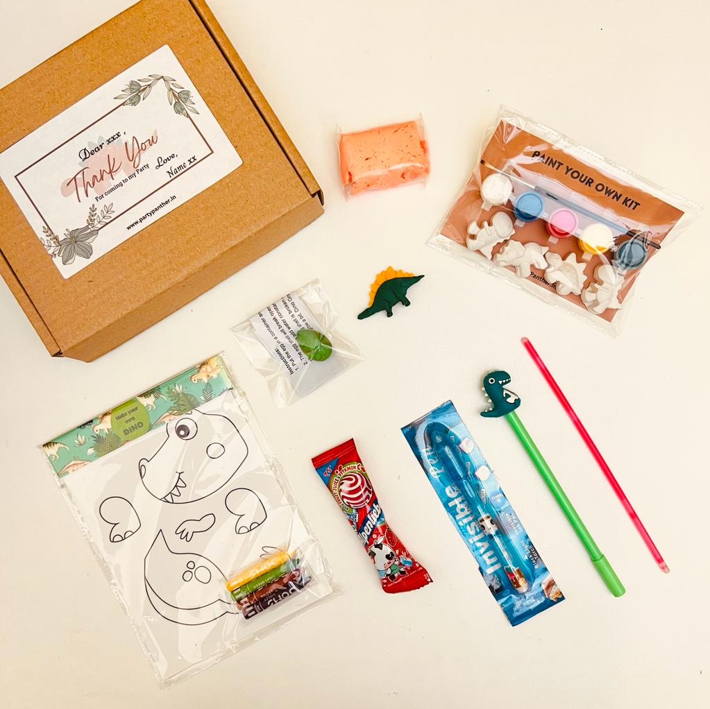 Personalised Dino activity set - return gifts for kids – Party Panther