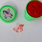 Pack of 5 Unicorn Stamps for Kids Unicorn Party bag fillers