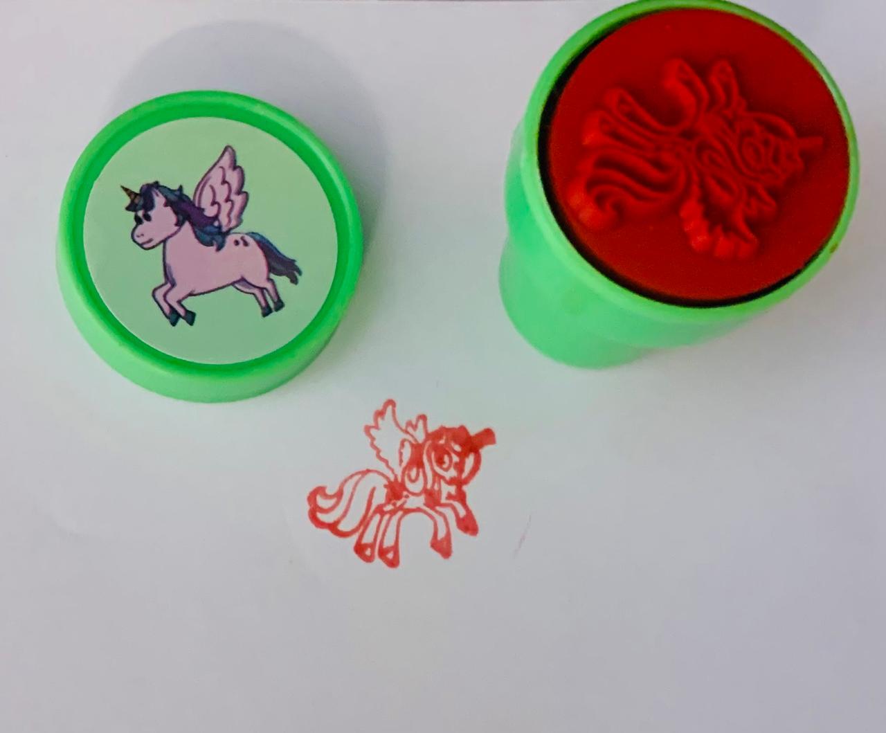 Pack of 5 Unicorn Stamps for Kids Unicorn Party bag fillers